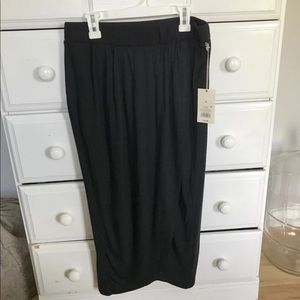 Target Midi Skirt with Slit
